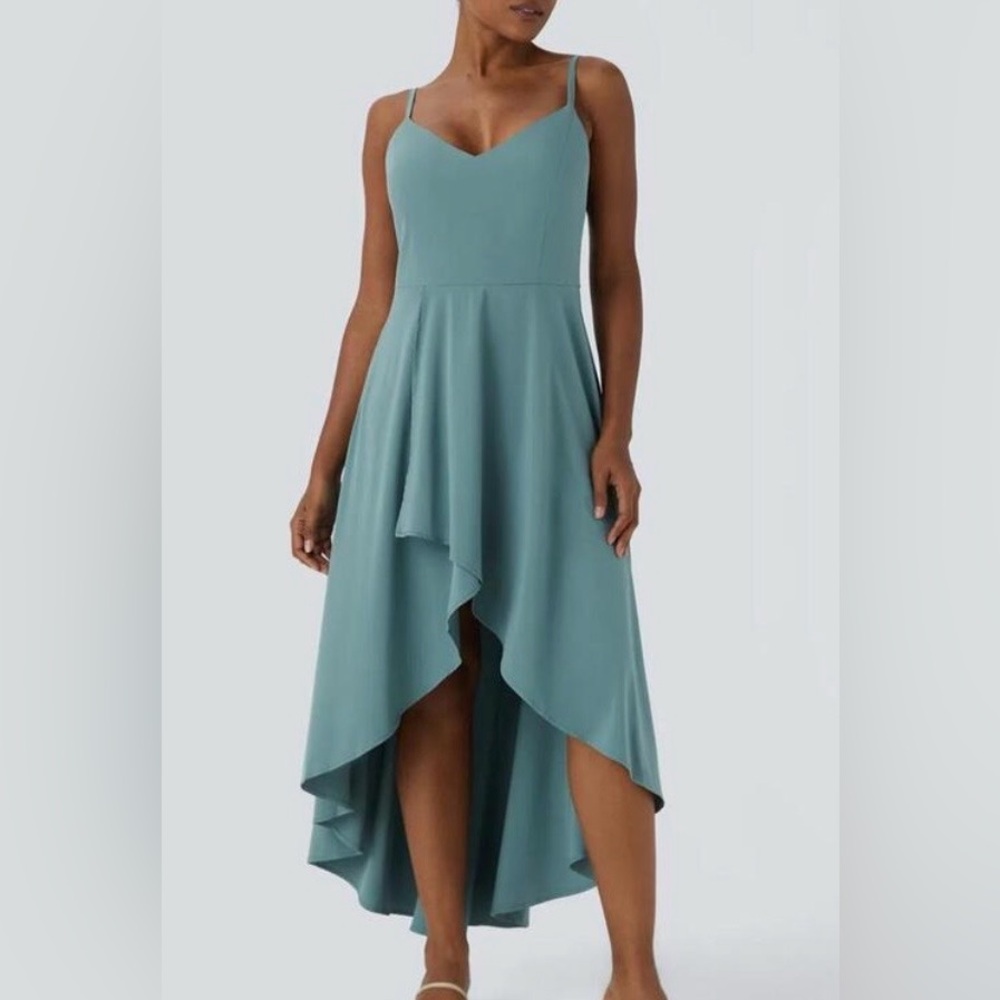 Halara Breezeful High Low Dress Size M NWT